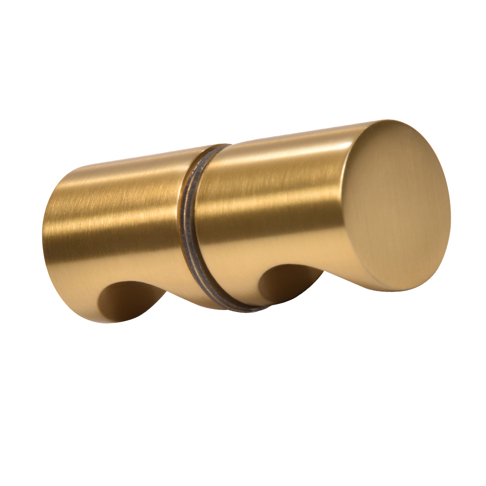 CRL Modern Gold Back-to-Back E-Z Grip Style Knob