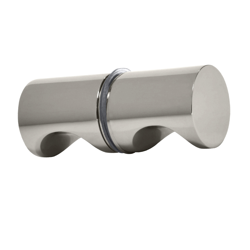 CRL Polished Nickel Back-to-Back E-Z Grip Style Knob