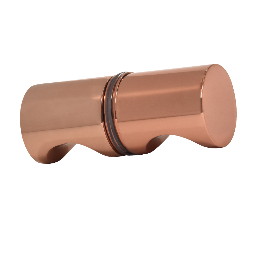 CRL Rose Gold Back-to-Back E-Z Grip Style Knob