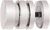 CRL Contemporary Style Brushed Nickel Finish Single-Sided Shower Door Knob