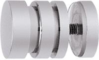CRL Contemporary Style Polished Chrome Finish Single-Sided Shower Door Knob