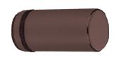CRL Cylinder Style Oil Rub Bronze Finish Single-Sided Shower Door Knob