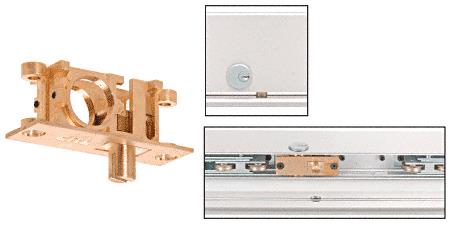 CRL Straddle Lock for Bottom Rolling Sliding Assembly