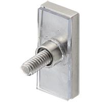 CRL Brushed Stainless Serenity Series Sliding Door 90 Degree Accessory Kit