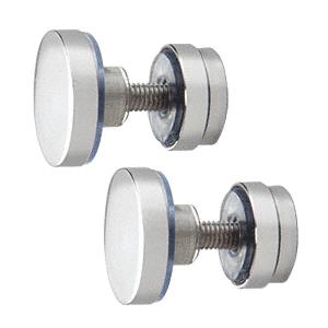 CRL Polished Stainless Fixed Panel Track Fittings for the Serenity Series Sliding Door System