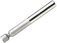 100 Grit 1/8" Seam and Flat Diamond Plated Router Bit