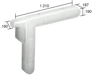 CRL Swivel Key - 1.21" Leg; .187" Width - Package