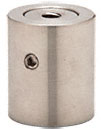 CRL Brushed Stainless 1-1/4" Diameter by 1-1/2" Long Stud Mounted Standoff Base