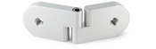 Standoff Fixed Hinge - 1-1/4" Diameter, 3/8" Thickness