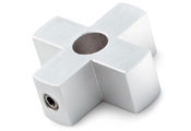 Standoff 4-Way Hub for GSO Standoffs - 1-1/4" Diameter, 1/2" Thickness