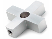 Standoff 4-Way Hub for GSO Standoffs - 1-1/2" Diameter, 3/8" Thickness