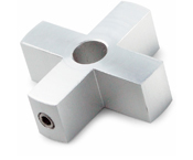 Standoff 4-Way Hub for GSO Standoffs - 1-1/2" Diameter, 1/2" Thickness