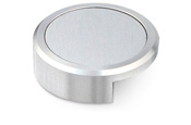 Standoff Adjustable Panel Mount Clip - 1-1/4" Diameter, Holds 1/8", 1/4" or 3/16"