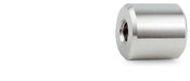 Round Stainless Steel Standoff Base - 1/2" Diameter, 1/2" Length