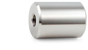 Round Stainless Steel Standoff Base - 3/4" Diameter, 1" Length