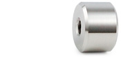 Round Stainless Steel Standoff Base - 3/4" Diameter, 1/2" Length