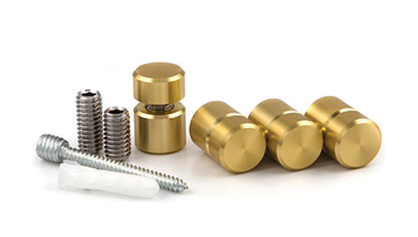 Brass StandOff Kit - 5/8" Diameter, 1/2" Length