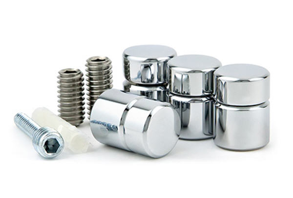 Chrome StandOff Kit - 5/8" Diameter, 1/2" Length