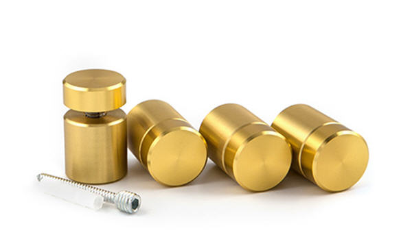 Brass StandOff Kit - 1" Diameter, 1" Length