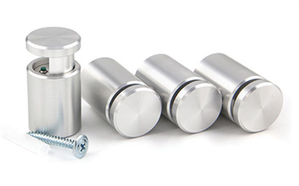 Clear Satin Adjustable Edge Grip Kit - 1" Diameter