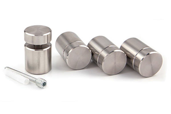 Stainless Steel StandOff Kit - 1" Diameter, 1" Length