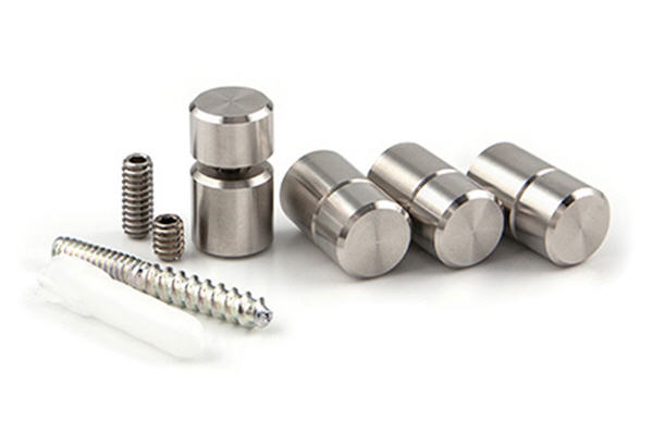 Stainless Steel StandOff Kit - 1/2" Diameter, 1/2" Length