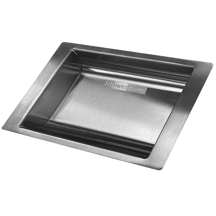 ShureSafe Stationary Deal Tray, 6" x 8" Inside Pass Area, SPT100