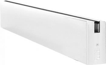 CRL Brite Anodized 4" Square Sidelite Rail - 120" Long
