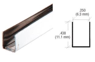 CRL 1/4" x 7/16" Stainless Steel "U" Channel Pack of 10 - 12 ft Each
