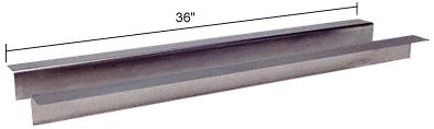 CRL 36" Stainless Steel Shelf Brackets