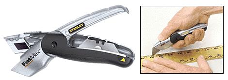 CRL Stanley FatMax Swivel-Lock Fixed Blade Utility Knife
