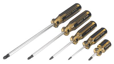 CRL Stanley Set of 5 Phillips Screwdrivers