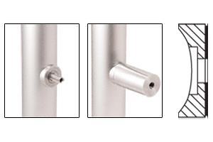 CRL Brushed Stainless 1-1/2" Tubing Adapter for 1-1/4" Diameter Standoff