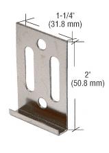 CRL Zinc Vancouver Clip for 6MM Mirror - Package