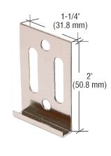 CRL Nickel Plated Vancouver Clip for 6MM Mirror - Package
