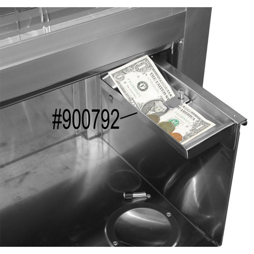 ShureSafe Hi Rise Cash Tray w/ Currency Clip for Drive-Thru SPT792