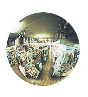 12" Acrylic Convex Economy Mirror Indoor