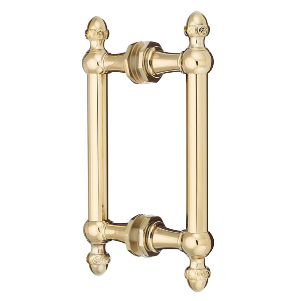 Sonata 6" Back-to-Back Double Sided Pull -  Polished Brass