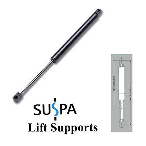 SUSPA® C16-10334 9.8" Gas Prop/Strut 22 lbs - Set of Two