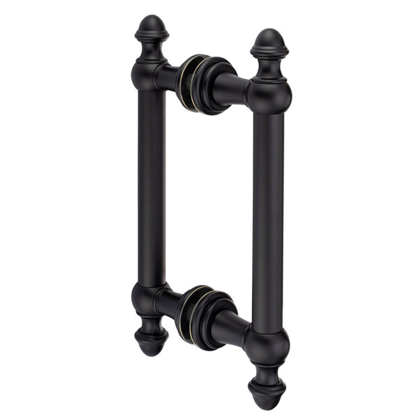 Symphony 6" Back-to-Back Double Sided Pull - Matte Black