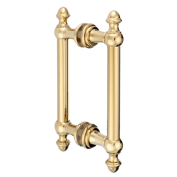 Symphony 6" Back-to-Back Double Sided Pull - Polished Brass