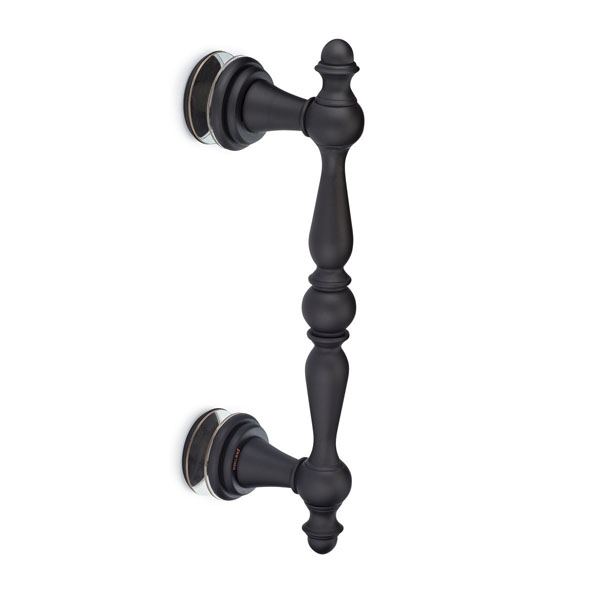 Symphony 6" Center-to-Center Single Sided Decorative Pull -  Matte Black