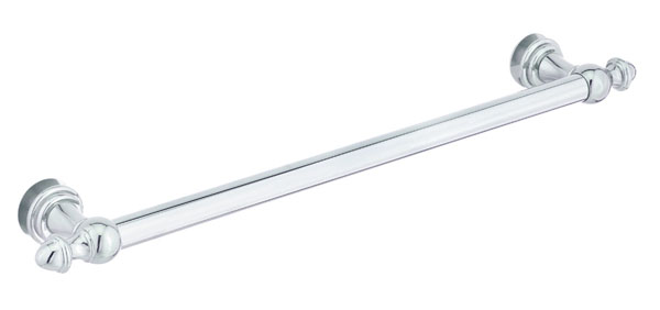 Symphony 24" Cuttable Single Sided Towel Bar - Polished Chrome
