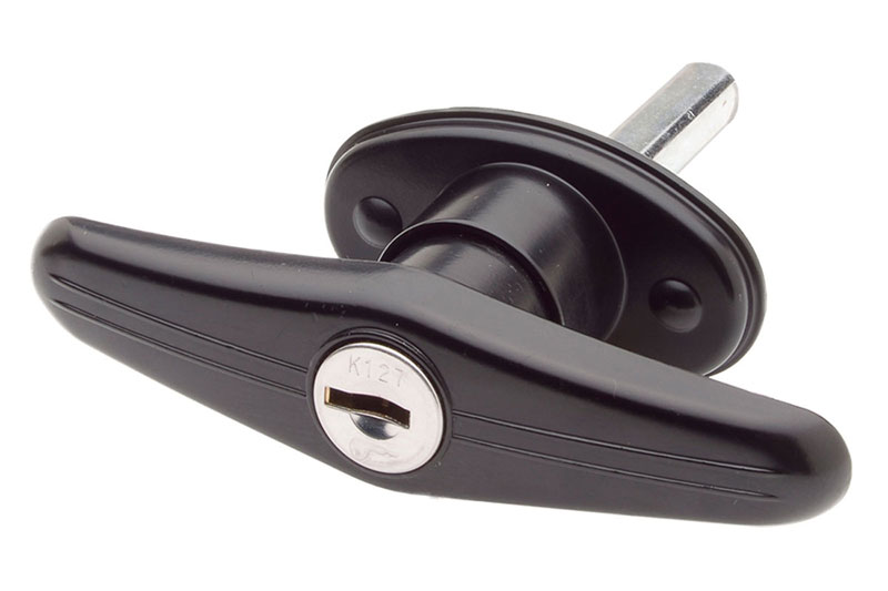 Gordon Glass&#174; Truck Cap Locking T-Handle - Counter Clockwise