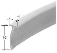 CRL Gray 7/32" x 1/2" Door Sweep and Seal - 37 in long