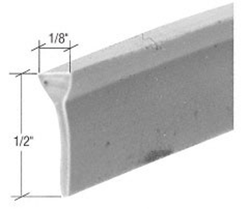 CRL Gray 1/8" x 1/2" Door Sweep and Seal - 37 in long