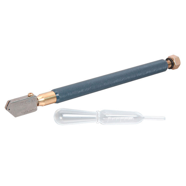 Toyo Metal Handle Straight Head Oil Cutter