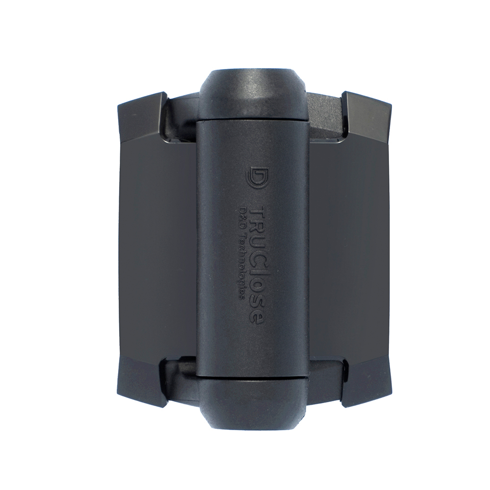 CRL Black Self Closing Gate Hinges