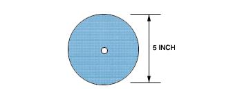 CRL 3M Trizact 5" A10 PSA Polishing Disc