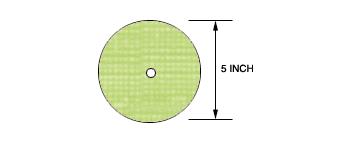 CRL 3M Trizact 5" A35 PSA Polishing Disc